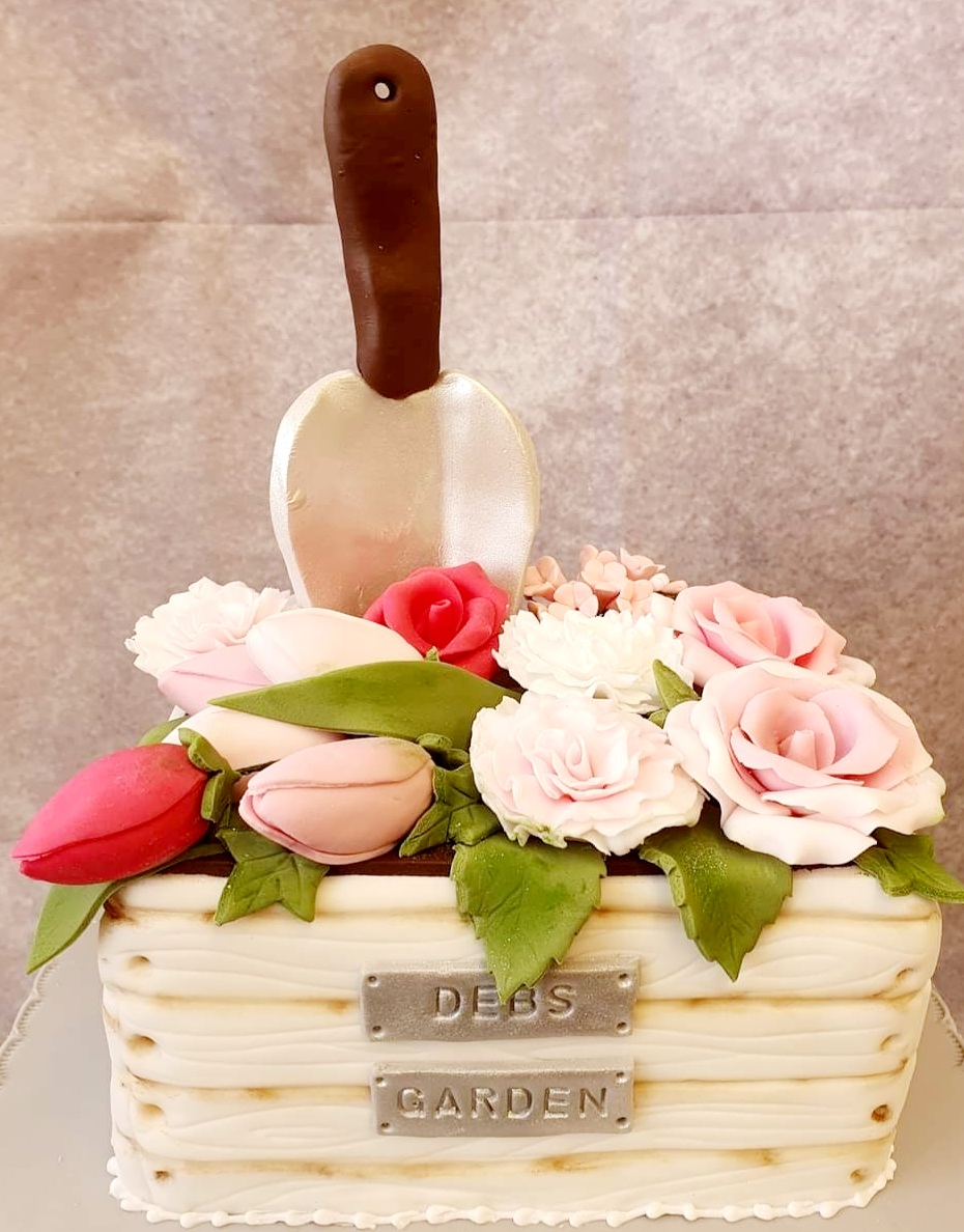 Flower box cake – Ravens Bakery